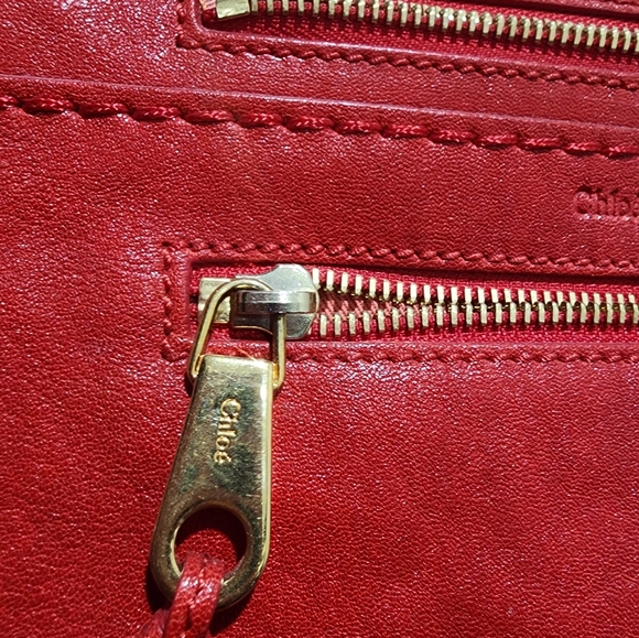 Chloe Red Handbag - Picture 8 of 8